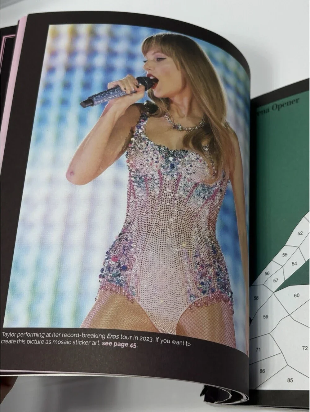 Ultimate Taylor Swift Sticker Mosaic Art Book 13 Fearless Designs Fun Facts